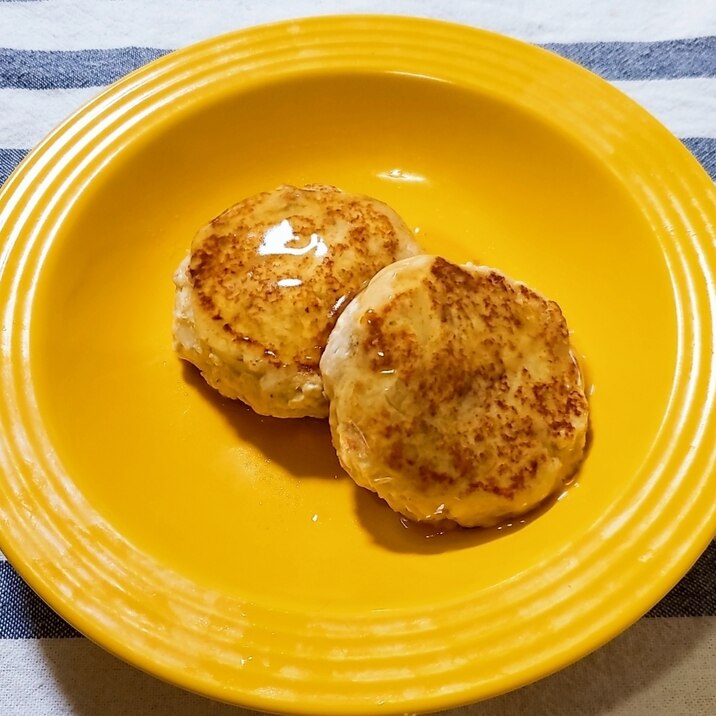 鶏肉と豆腐のハンバーグ